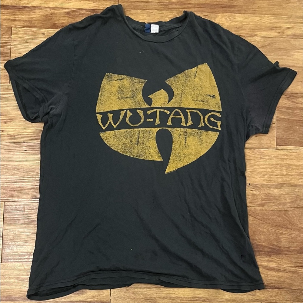 Distressed WU-TANG CLAN Logo Tee